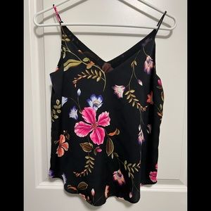 Express - V-Neck Floral Print Cami